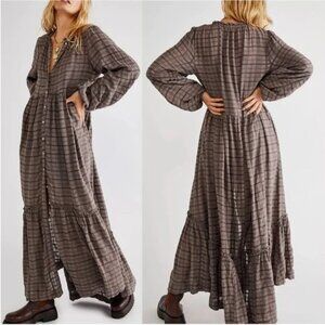 Edie Maxi Shirt Dress